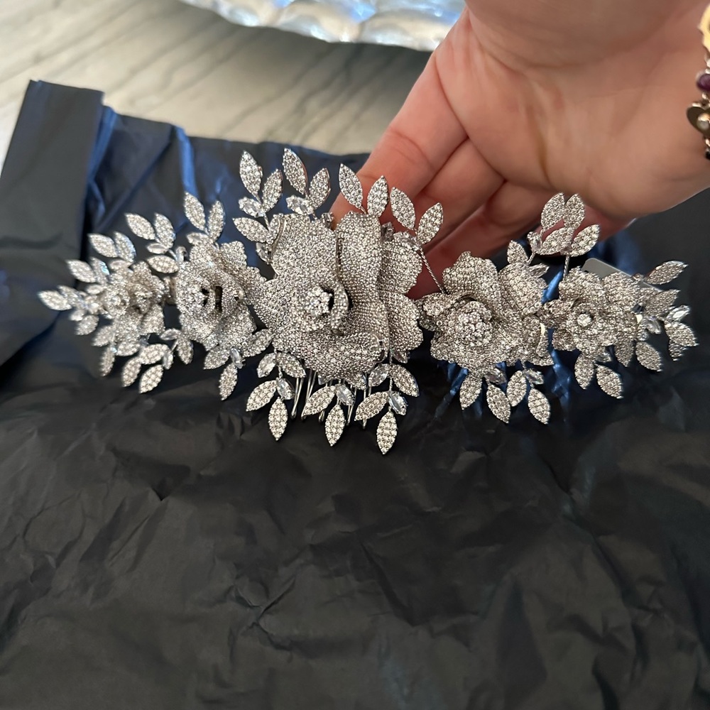 Swarovski Crystal Bridal Hairpiece